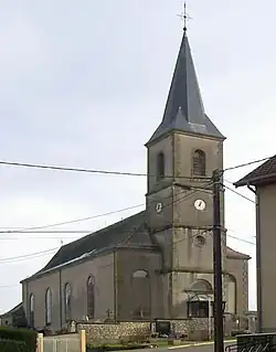 The church in Vahl-Ebersing