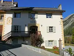 The town hall in the hamlet of Serre, in Val-des-Prés