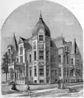 Valentin Blatz home (1886 engraving)