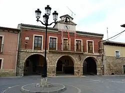 Town Hall of Valdenebro de los Valles (Valladolid).