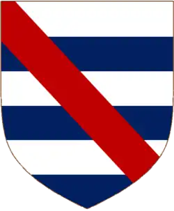 Shield of arms of The Viscount Valentia