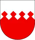 bastionné, Finnish heraldry[44]