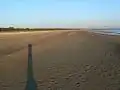 Võrtsjärv shore during an extremely low tide, near Valma (2006)