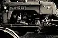 Side view of a Valmet 359 D tractor with Sisu Auto Diesel engine