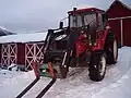 Valmet 505 with front loader