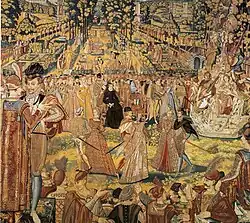 Lavish ball held by Catherine de' Medici in 1573