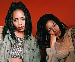 Left to right: Ivana and Jessica Nwokike