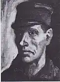 Head of a Peasant with a Cap, 1885, Collection Niarchos (F169a)