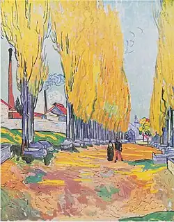 Les Alyscamps 1888 Collection Basil P. and Elise Goulandris, Laussane, Switzerland