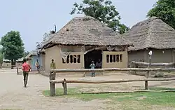 A typical Van Gujjar house