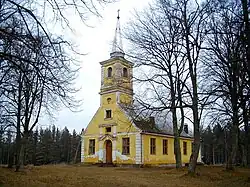 Lutheran church in Vangaži