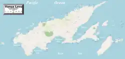 Vanua Levu with Labasa in the north