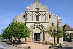 The Catholic church in Varenne-l'Arconce