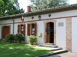The town hall in Varennes