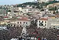 The Varia Palmi 2013 arrival in the square