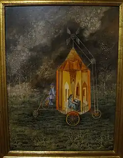 Remedios Varo (Mexico) Roulotte, 1956