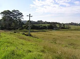 Rural area in Varroville