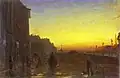 Dawn in Saint Petersburg