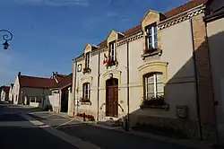 The town hall in Vaudemange