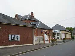 The town hall in Vaux-sur-Somme
