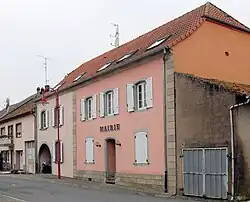 The town hall in Veckersviller