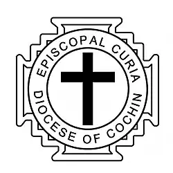 Coat of arms of the Diocese of Cochin