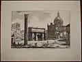 Veduta dell'Arco di Settimio Severo, Laura Piranesi