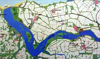 A map of Veerse Meer
