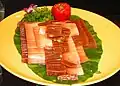 Vegetarian sashimi