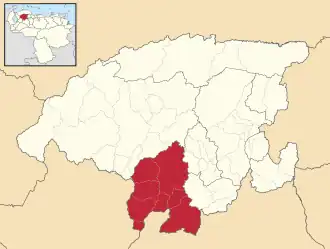 Location in Lara
