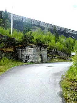 "Schultssynken" at Ringedals dam