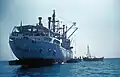 Shiploading in Limenaria, Thasos, during the 1950s