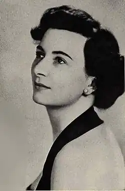Vera Franceschi in the 1950s