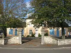 Town hall and school