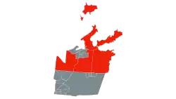 Location of Vernons