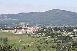 A general view of Vernoux-en-Vivarais
