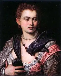 Portrait by Tintoretto, c. 1575