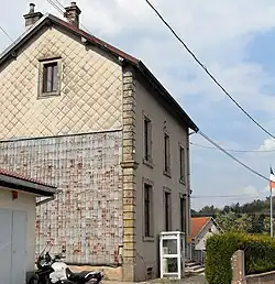 The town hall in Vervezelle