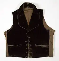 1840 American or European vest