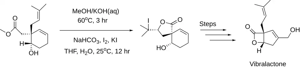 Iodolactonization