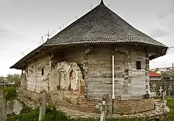 Wooden church in Videle