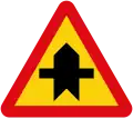 Intersection with priority