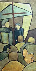 FIELD SERVICE, Oil (unfinished), by James Pollock, CAT IV, 1967