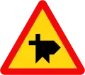 W.207k: Road junction with priority