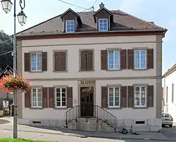 The town hall in Vieux-Ferrette