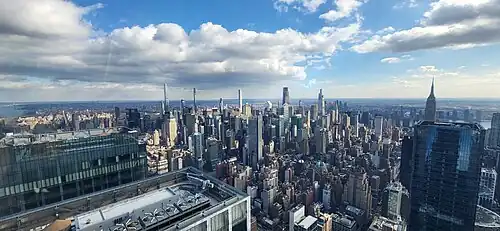 Panoramic view from the roof