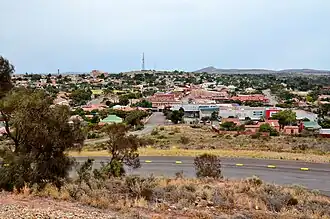 View of the city from Hummock Hill