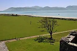 View from the castle in 2009