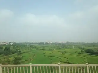 View near Huarong Town, Huarong