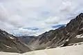 The view north from the pass towards the Pin River